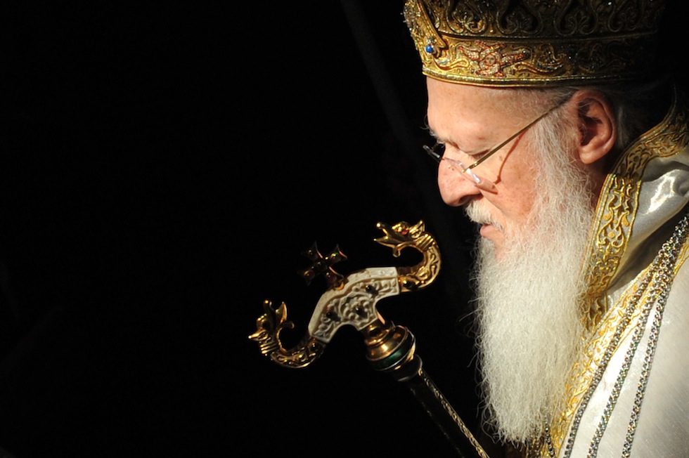 Ecumenical Patriarch Bartholomew I, who