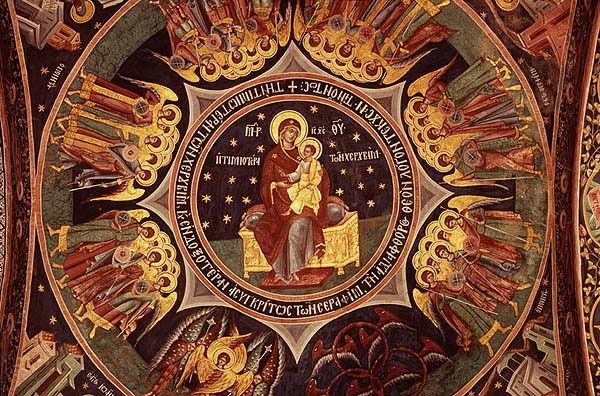 La devozione a Maria, ai santi ed agli angeli nella Chiesa Ortodossa dans immagini sacre theotokos-8